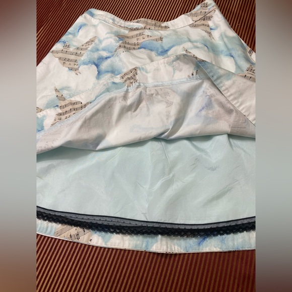 Anthropologie Maeve Songbird Music circle A-line Skirt size 6 - Picture 4 of 10